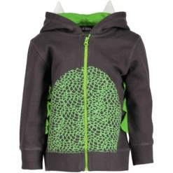 BLUE SEVEN Boys Sweatjacke Anthrazit