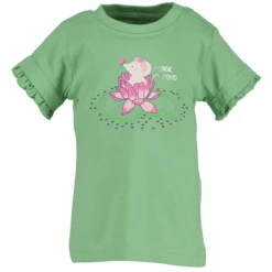 BLUE SEVEN Girls T-Shirt Hell Grün Original