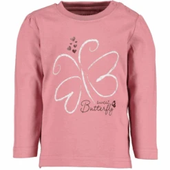 BLUE SEVEN Langarmshirt Mauve