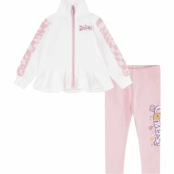 Converse Ruffled Track Jacket And Leggings Set
