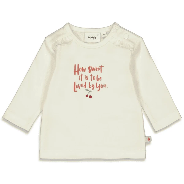 Feetje Langarmshirt Cherry Offwhite 1 Feetje Langarmshirt Cherry Offwhite