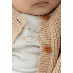 Feetje Strickjacke Ocean Child Sand Melange -Deutschland Baby Mode Traum Verkaufs-Shop feetje strickjacke ocean child sand melange a409212 2