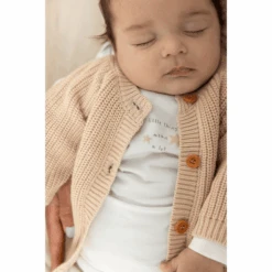 Feetje Strickjacke Ocean Child Sand Melange -Deutschland Baby Mode Traum Verkaufs-Shop feetje strickjacke ocean child sand melange a409212 3