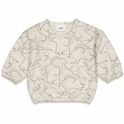 Feetje Sweatshirt Elephant Natur Melange