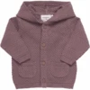 Fixoni Strick Cardigan Grape Shake