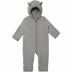 HUTTEliHUT Babyoverall MUSHI Light Grey