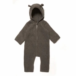 HUTTEliHUT Babyoverall MUSHI Soft Cotton Brown