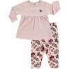 JACKY Langarmshirt+Leggings CLASSIC GIRLS Hellrosa Gemustert