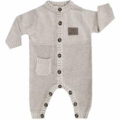 JACKY Strick-Overall BABY ON TOUR Beige Melange