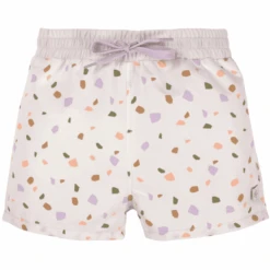 LÄSSIG Badehose Pebbles Weiß Bunt