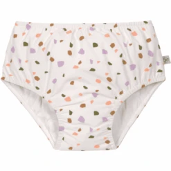 LÄSSIG Schwimmwindel Pebbles Weiß Bunt
