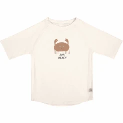 LÄSSIG UV-Kurzarm-Badeshirt Krebse Weiß