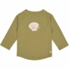 LÄSSIG UV-Langarm-Badeshirt Muscheln Moosgrün