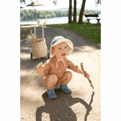 LÄSSIG UV-Schwimmanzug Bricks Karamell -Deutschland Baby Mode Traum Verkaufs-Shop laessig uv schwimmanzug bricks karamell a413240 3