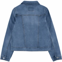 Levis Levi's® Kids Jeansjacke Blau -Deutschland Baby Mode Traum Verkaufs-Shop levis kids jeansjacke blau a316465 2
