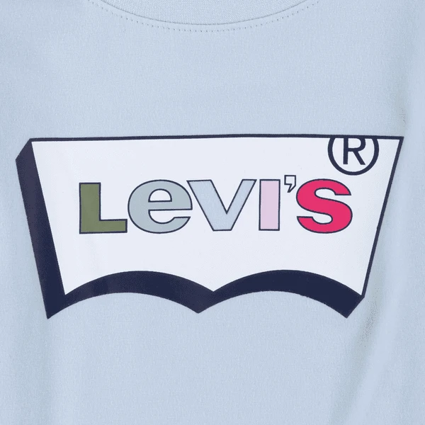 Levis Levi's® Kids Langarmshirt Hellblau 3 Levis Levi's® Kids Langarmshirt Hellblau – Bild 3