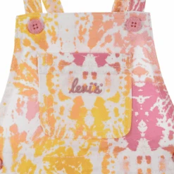 Levis Levi's® Set Latzhose Und Body Rosa/gelb -Deutschland Baby Mode Traum Verkaufs-Shop levis set latzhose und body rosa gelb a406944 2