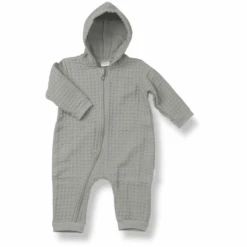 LITTLE Overall Waffle Grün