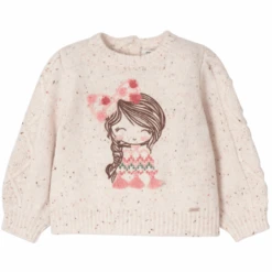 Mayoral Pullover Bestrickt Beige