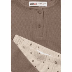 Minoti Set Aus Body Und Leggings Grau/beige -Deutschland Baby Mode Traum Verkaufs-Shop minoti set aus body und leggings grau beige a369747 5