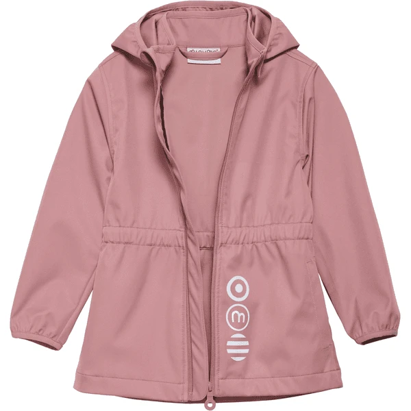 Minymo Softshelljacke Old Rose 3 Minymo Softshelljacke Old Rose – Bild 3