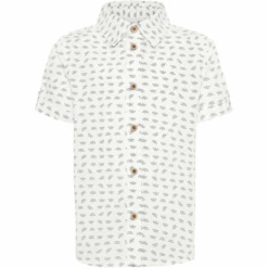 Name It Boys Hemd Steve Bright White