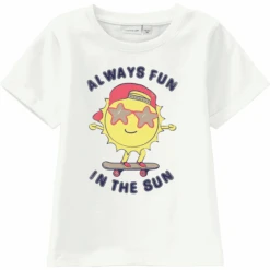 Name It Boys T-Shirt Nmmvux Bright White