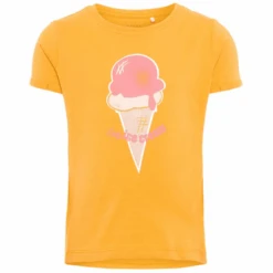 Name It Girls T-Shirt Vixi Cadmium Yellow