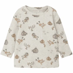 Name It Langarmshirt Nbmfernando Peyote Melange