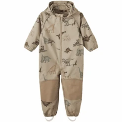 Name It Softshellanzug Nmmalfa Timber Wolf