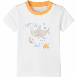 Name It T-Shirt Nbmhang Bright White