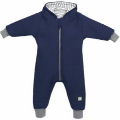 Odenwälder Walk-Anzug Mit Kipp-Bündchen Marine Melange