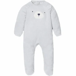 OVS Fleece Overall Coral Dawn Blue