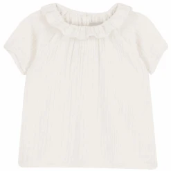 Petit Bateau Bluse Marshmallow
