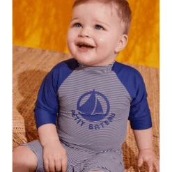 Petit Bateau UV Badeanzug Blau Medieval -Deutschland Baby Mode Traum Verkaufs-Shop petit bateau uv badeanzug blau medieval a368853 2