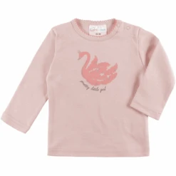 Pink Or Blue Langarmshirt Feather Rosa