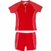 Playshoes UV-Schutz Bade-Set Punkte Rot