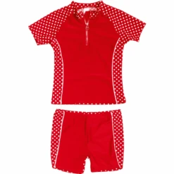 Playshoes UV-Schutz Bade-Set Punkte Rot