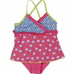 Playshoes UV-Schutz Badeanzug Blume Pink