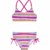 Playshoes UV-Schutz Bikini Ringel Pink