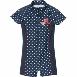 Playshoes UV-Schutz Einteiler Herzchen