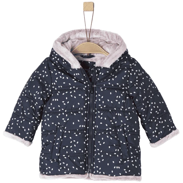 S.Oliver Girls Mantel Dark Blue AOP 1 S.Oliver Girls Mantel Dark Blue AOP