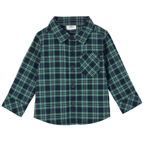 S.Oliver Hemd Dark Blue Check 1 S.Oliver Hemd Dark Blue Check