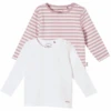 S.Oliver Langarmshirt Multipack Rose/white