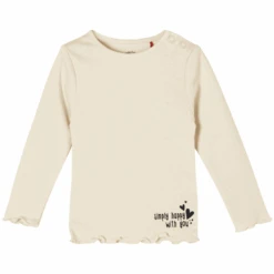 S.Oliver Langarmshirt Off-white