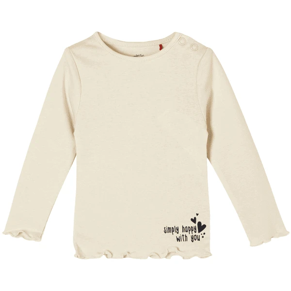 S.Oliver Langarmshirt Off-white 1 S.Oliver Langarmshirt Off-white