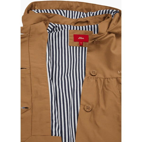 S.Oliver Mantel Brown 3 S.Oliver Mantel Brown – Bild 3