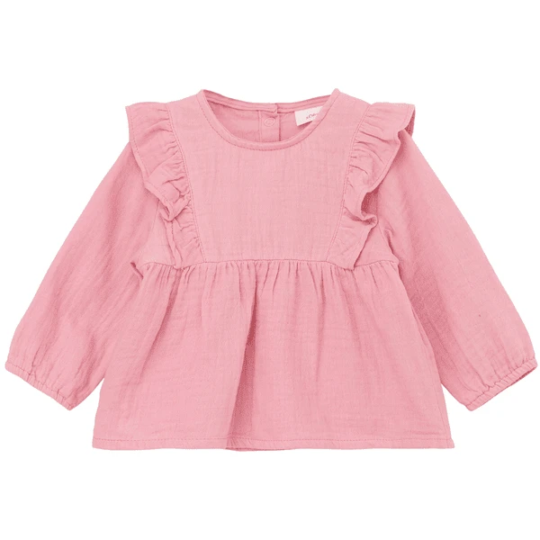 S.Oliver Musselinbluse Rosa 1 S.Oliver Musselinbluse Rosa