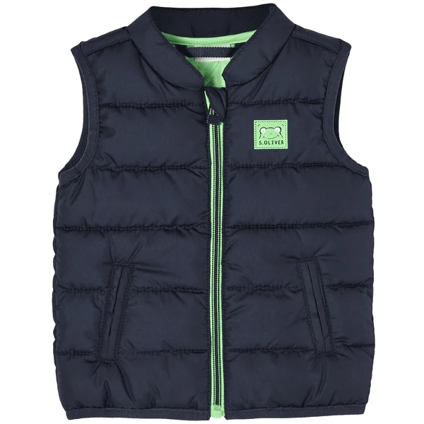 S.Oliver S.Oliver Weste ärmelos Navy 1 S.Oliver S.Oliver Weste ärmelos Navy