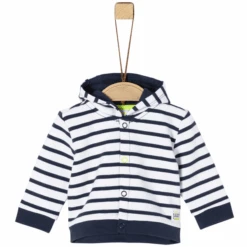 S.Oliver Sweatjacke Navy Stripes